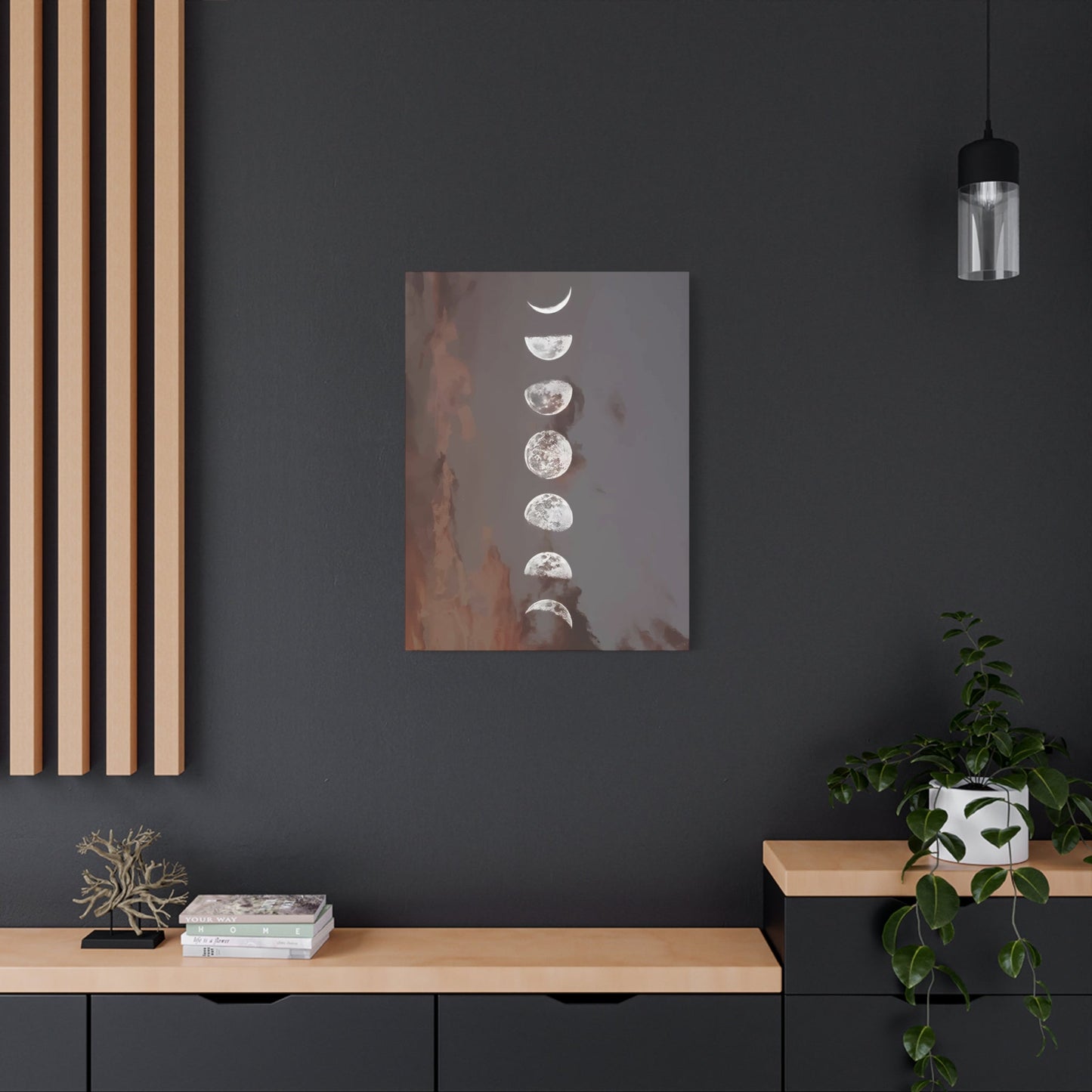 Phases of Moon Wall Art & Canvas Prints