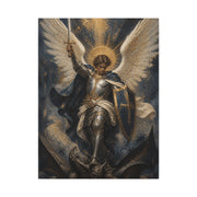 St. Michael Triumph Over Darkness Wall Art & Canvas Print