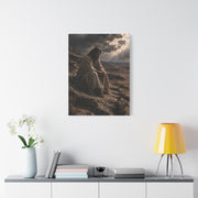 Jesus in the Wilderness Reflection Wall Art & Canvas Print