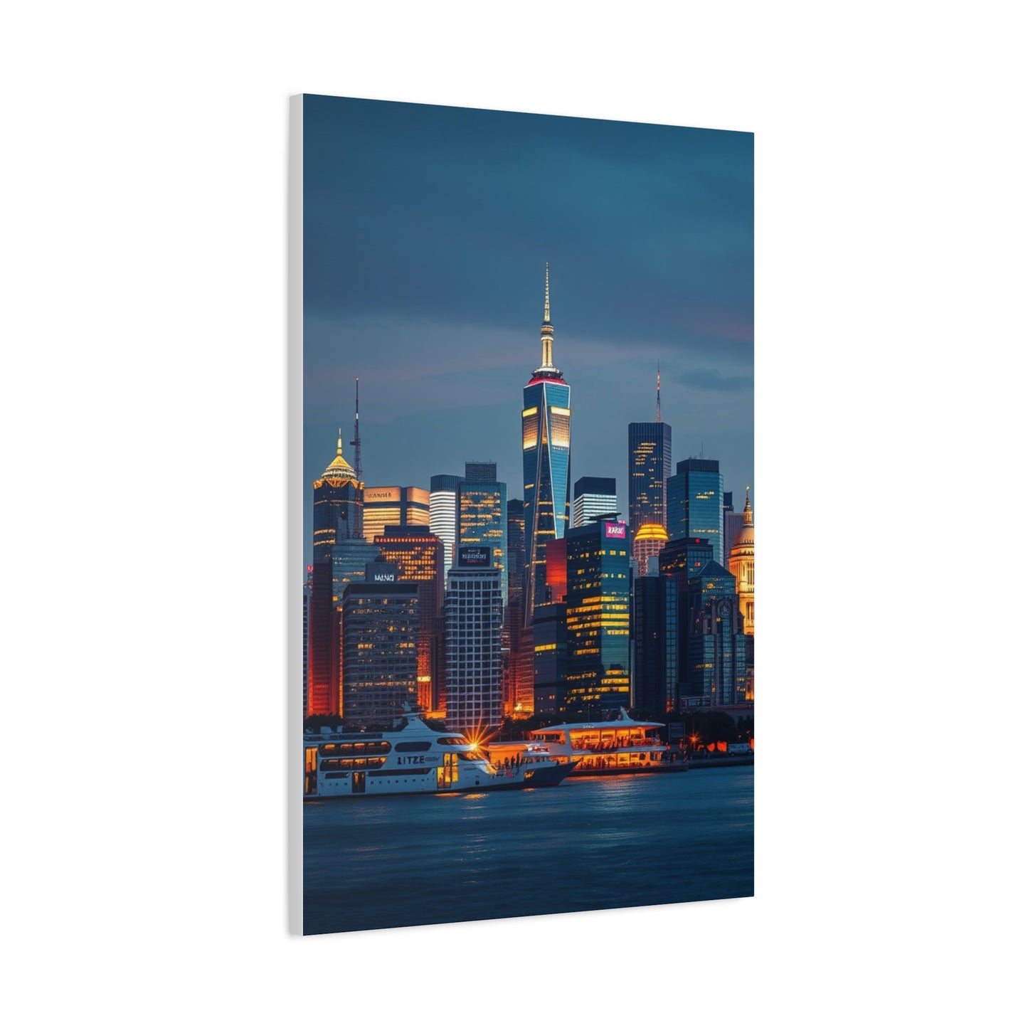 Supreme City Skylines Art Beautiful Collection Wall Art & Canvas Print