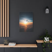 Skyward Sunset Departure Wall Art & Canvas Prints