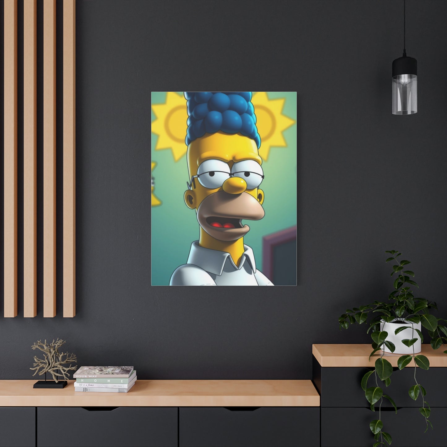 Supreme The Simpsons Art Beautiful Collection Wall Art & Canvas Print