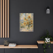 Sunlit Window Sunflower Still Life Wall Art & Canvas Print