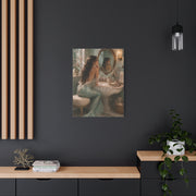 Vintage Vanity Mermaid Elegance Wall Art & Canvas Print