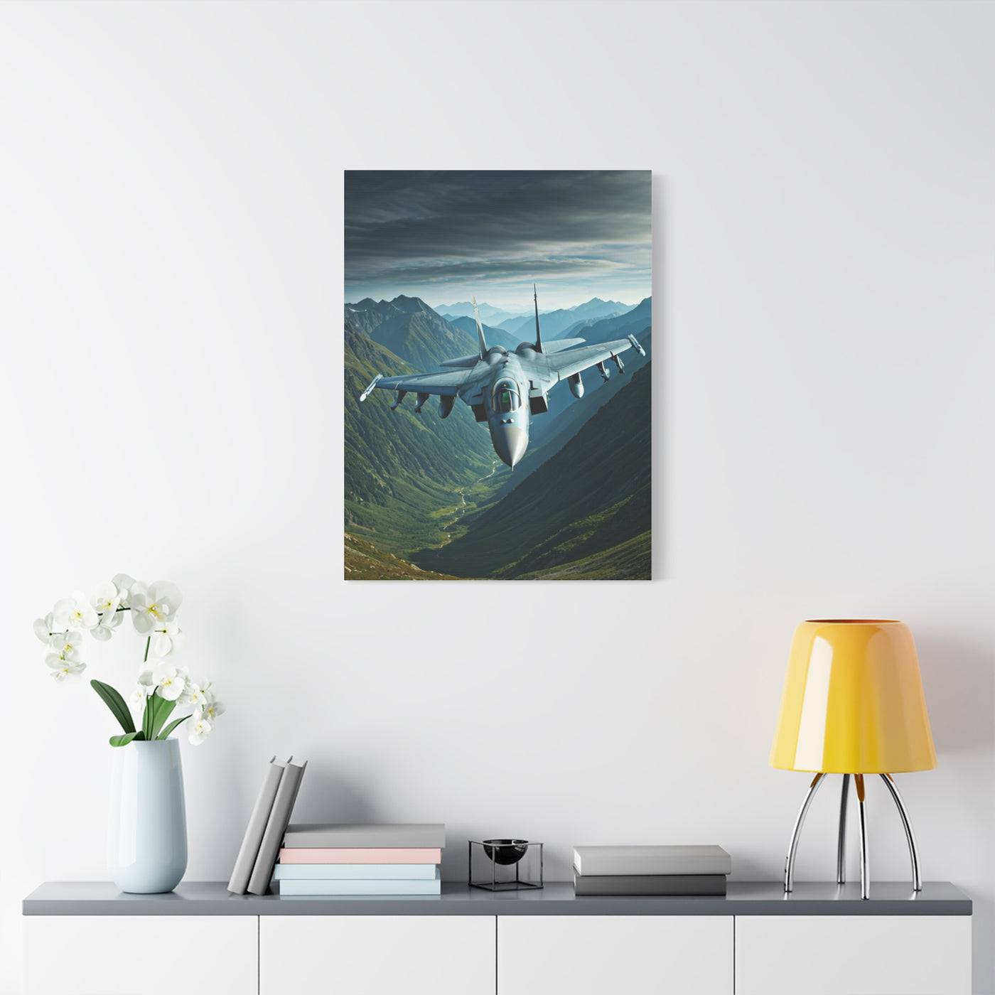 Mountain Valley Jet Patrol Wall Art & Canvas Prints