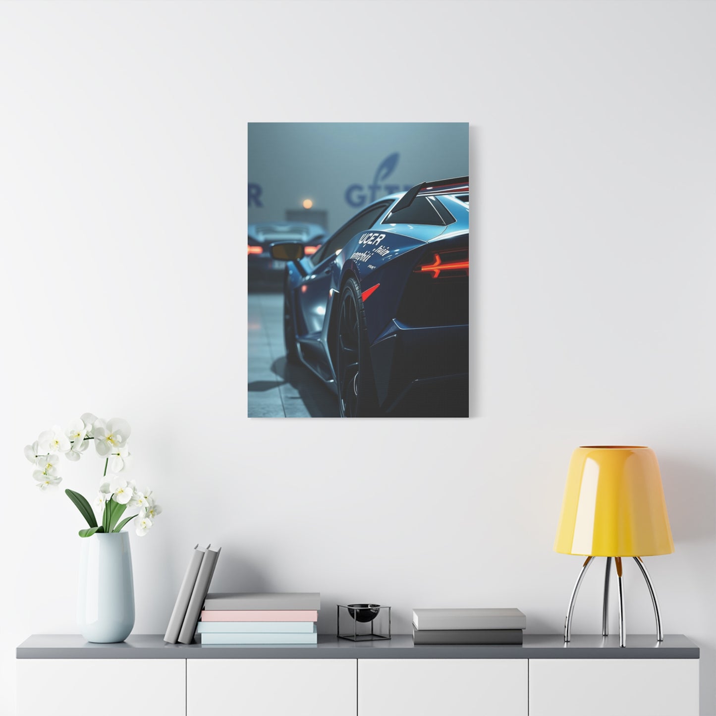 Lamborghini Art Supreme Canvas Wall Art & Canvas Print