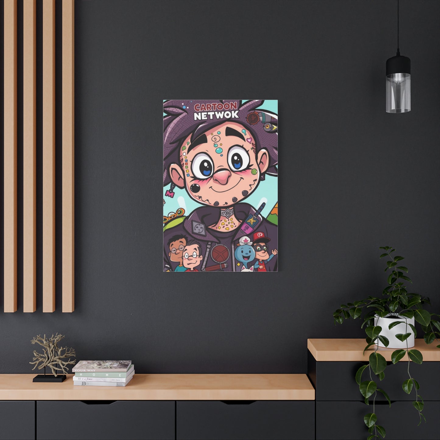 Deluxe Animation Panorama Wall Art & Canvas Print