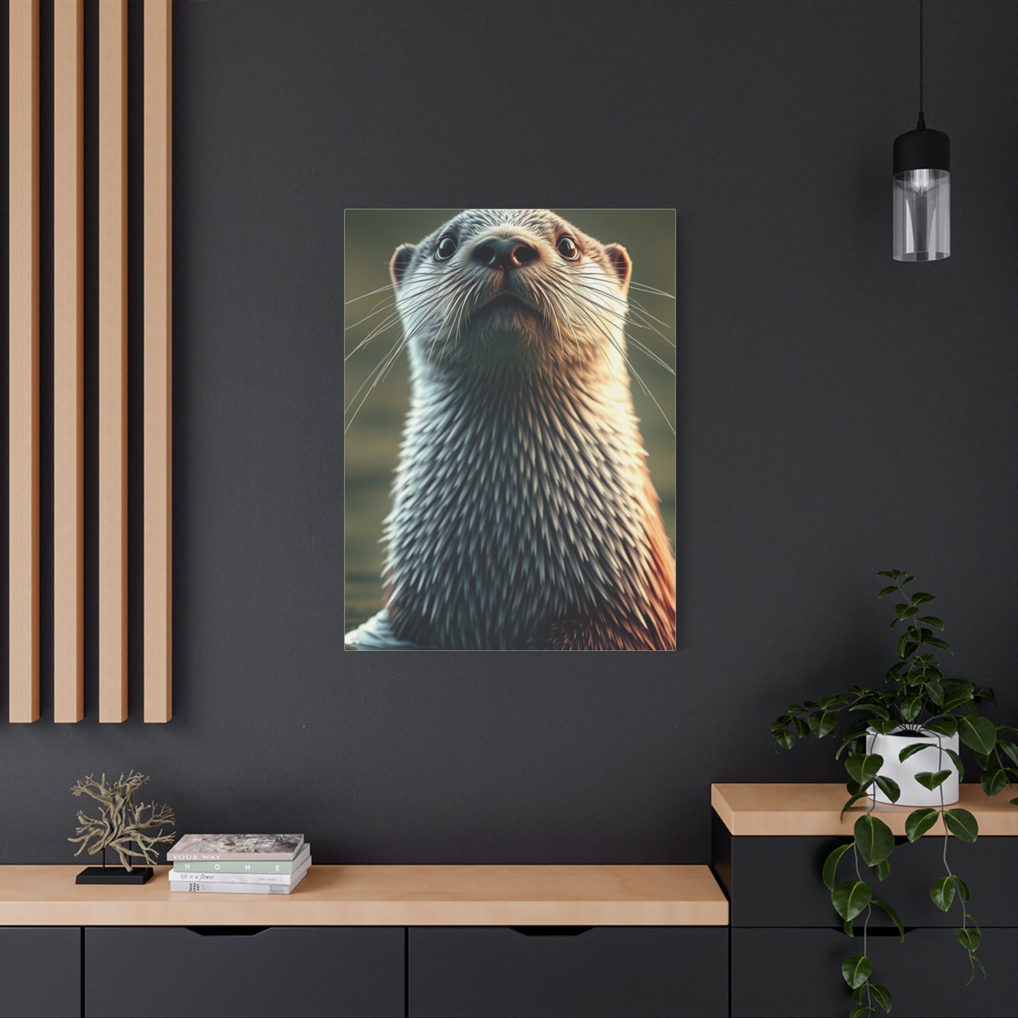 Otter Art Refined Canvas Wall Art & Canvas Print