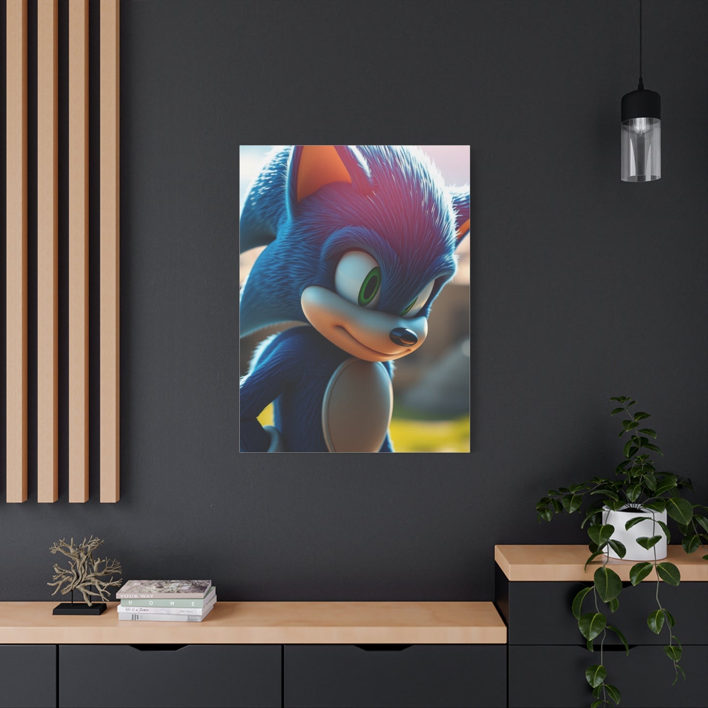 Sonic the Hedgehog Art Supreme Canvas Wall Art & Canvas Print