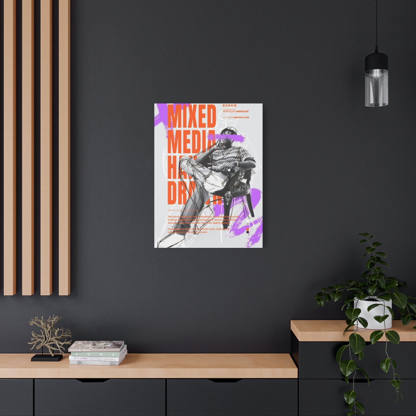 Poster of Mixed Media Wall Art & Canvas Prints