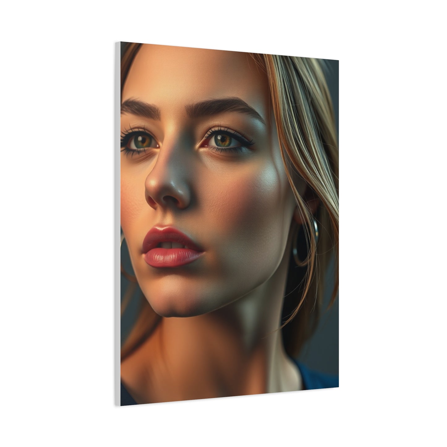 Azure Serenity Canvas Wall Art & Canvas Print