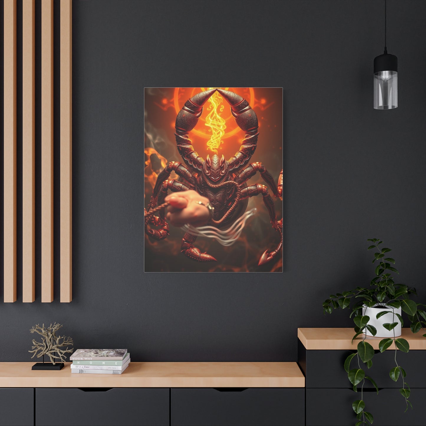 Celestial Scorpio Masterpiece Wall Art & Canvas Print