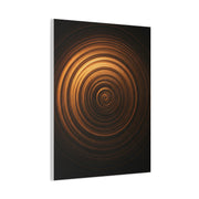 Amber Vortex Spiral Wall Art & Canvas Prints