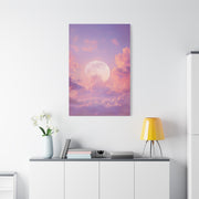 Dreamy Celestial Moon Clouds Wall Art & Canvas Print