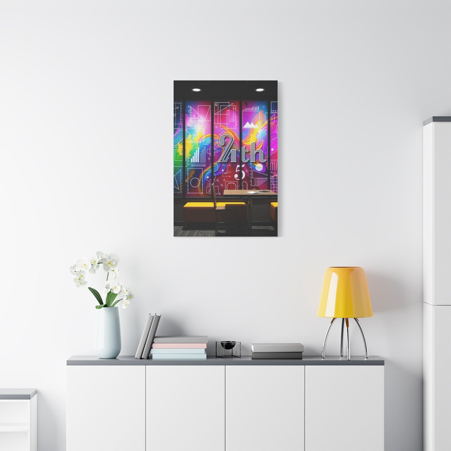 Modern Math Art for Creative Spaces Luxury Canvas Wall Art & Canvas Print