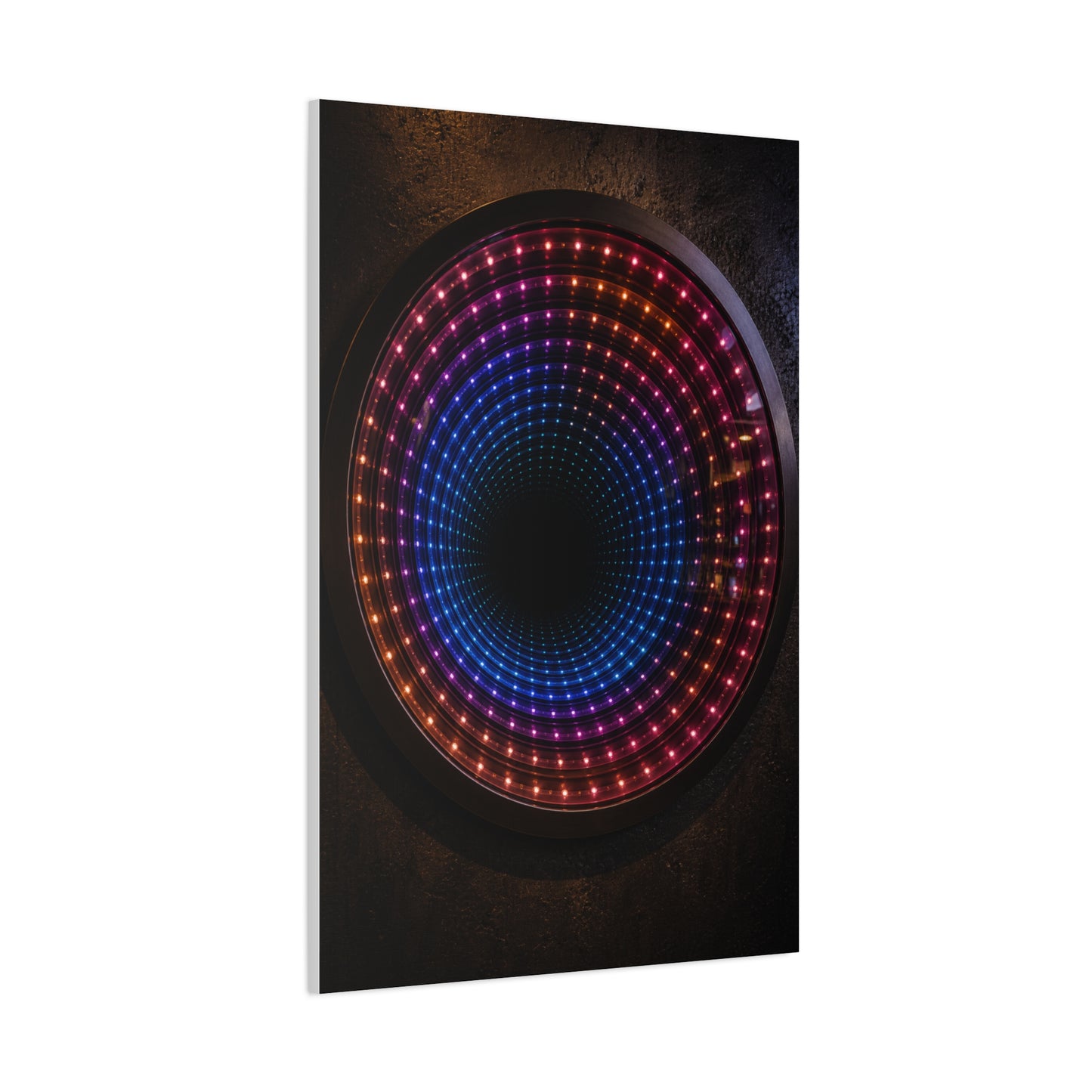 Infinity Neon Tunnel Mirror Wall Art & Canvas Print