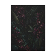 Tropical Noir Orchid Midnight Romance Wall Art & Canvas Print