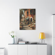 Italian Flower Market Street Wall Art & Canvas Print