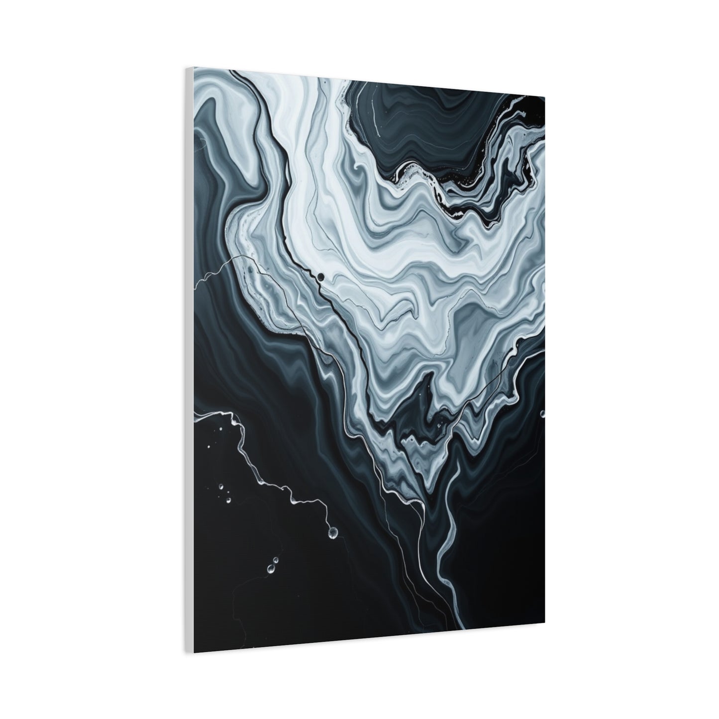 Black and White Abstract Art Supreme Canvas Wall Art & Canvas Print
