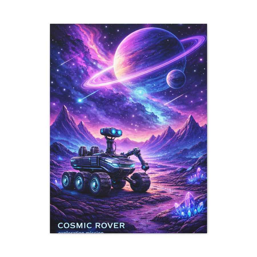 Cosmic Rover Exploration Wall Art & Canvas Print
