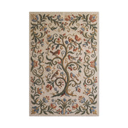 Folk Art Botanical Tree Embroidery Panel Wall Art & Canvas Print