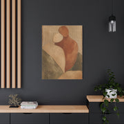 Minimal Abstract Embrace Romance Wall Art & Canvas Print