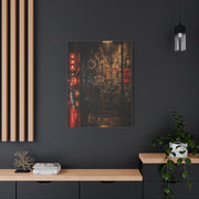Neon Tokyo Alley Graffiti Street Wall Art & Canvas Print