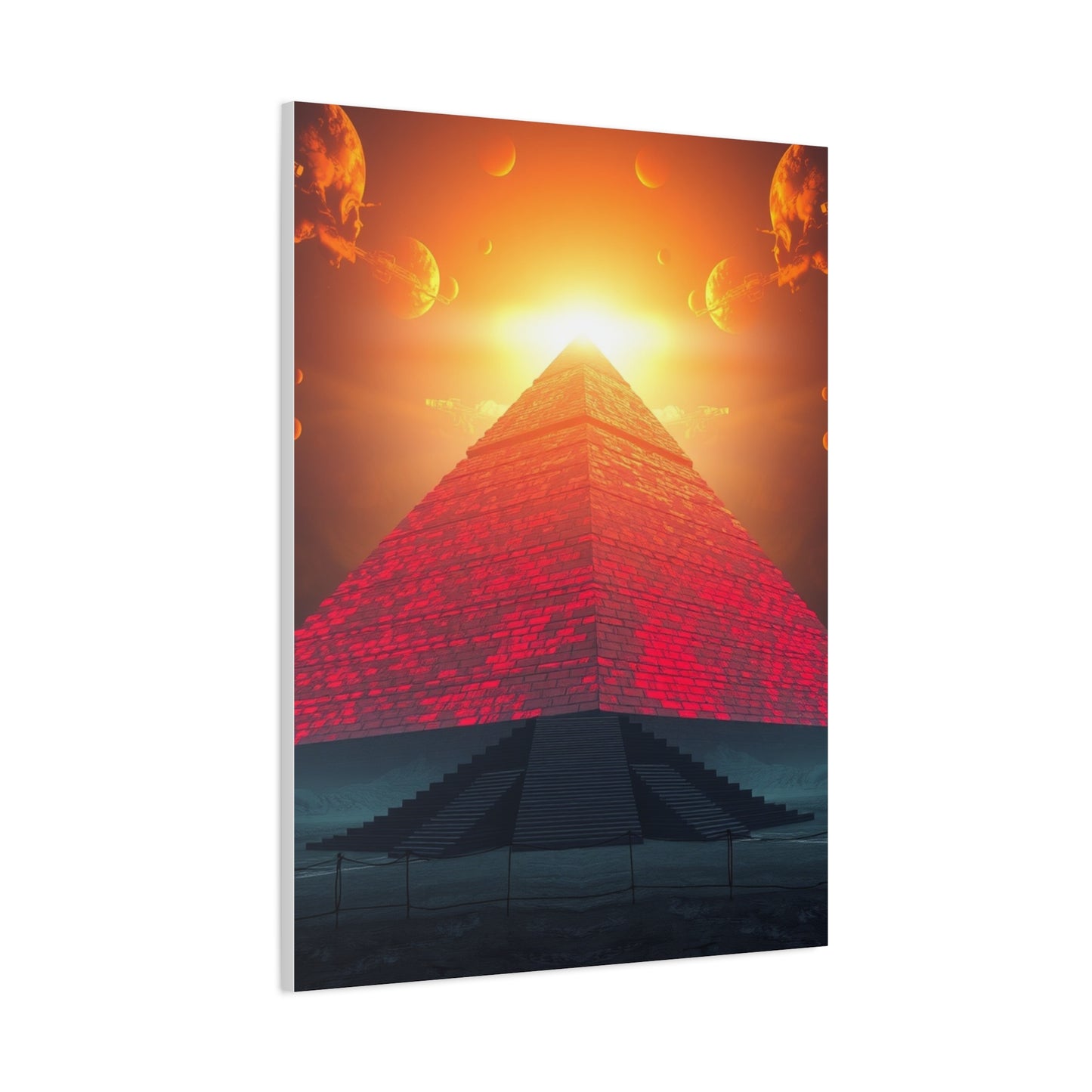 Pyramid Art Canvas Art 9 Wall Art & Canvas Print