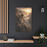 Leaves the 99 Sunrise Rescue Scripture Wall Art & Canvas Print