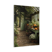 Farmhouse Greenhouse Harvest Interior Wall Art & Canvas Print