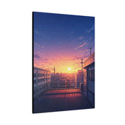 Quiet Rooftop Sunset Wall Art & Canvas Prints