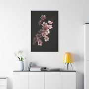 Dark Luxury Cherry Blossom Branch Wall Art & Canvas Prints