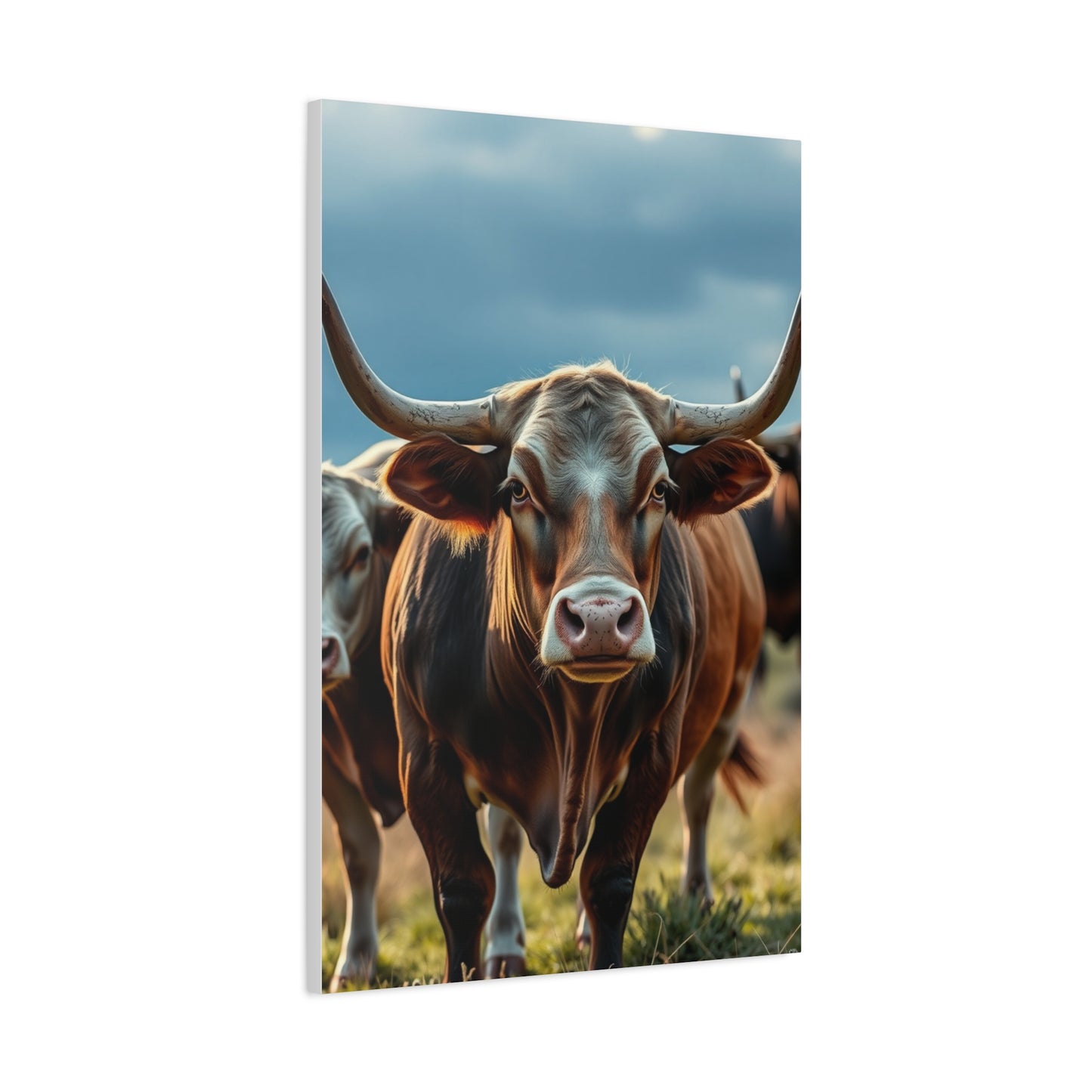 Serene Ruminant Elegance Wall Art & Canvas Print