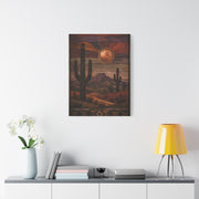 Southwestern Reclaimed Wood Desert Wall Art & Canvas Print
