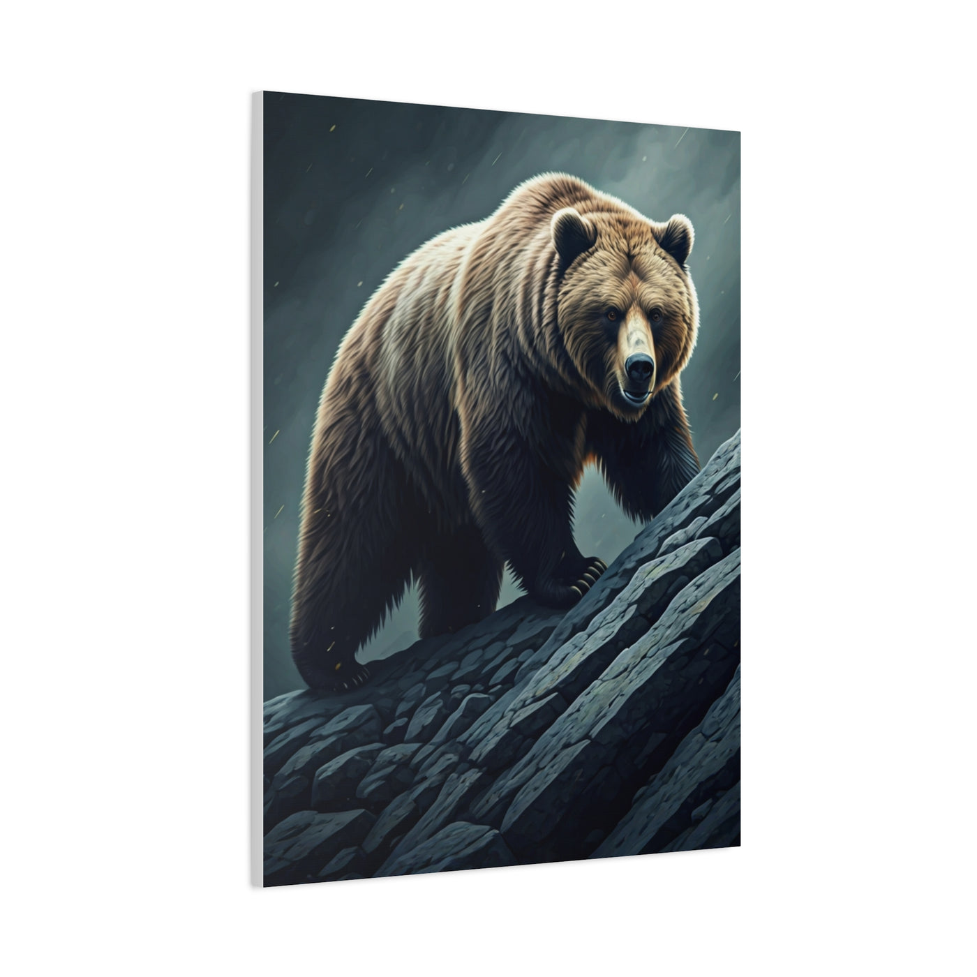 Mountain Ridge Grizzly Bear Wall Art & Canvas Prints