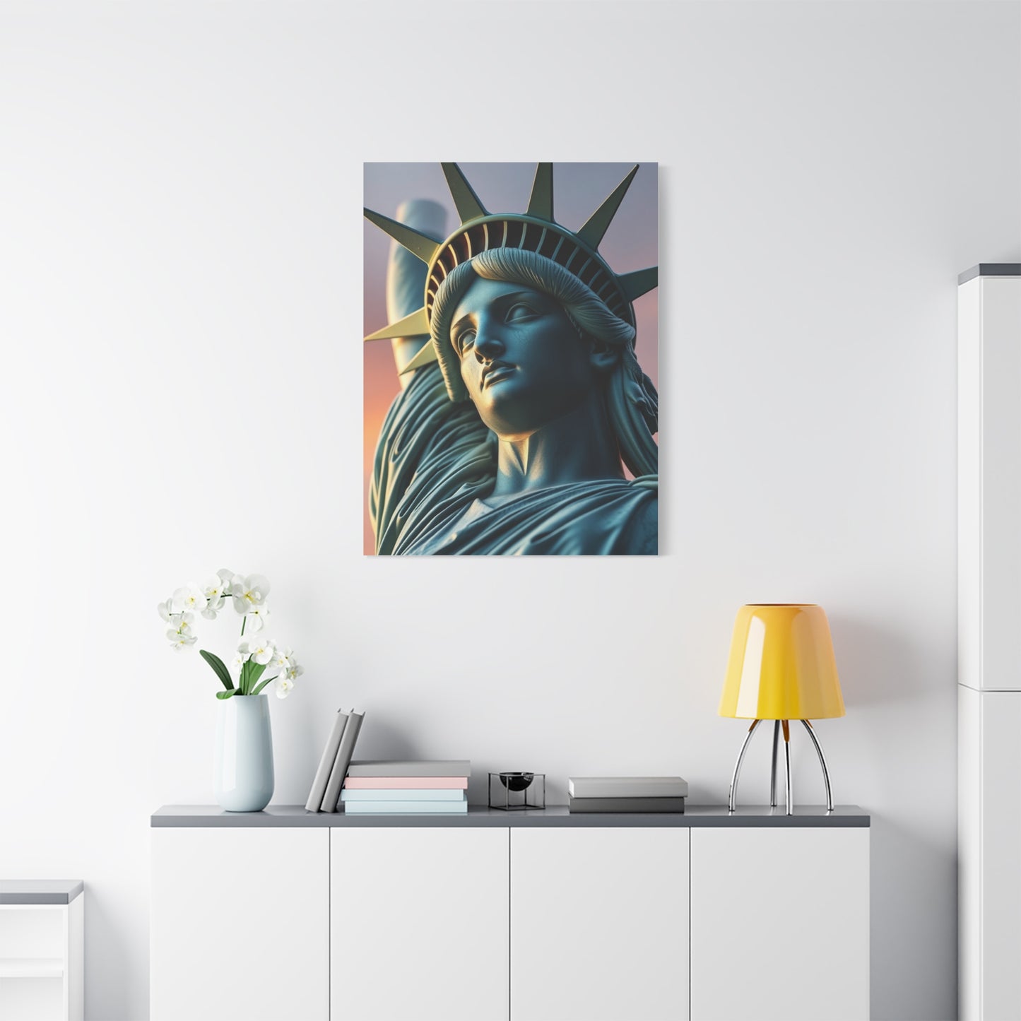 Majestic Freedom Portrait Wall Art & Canvas Print