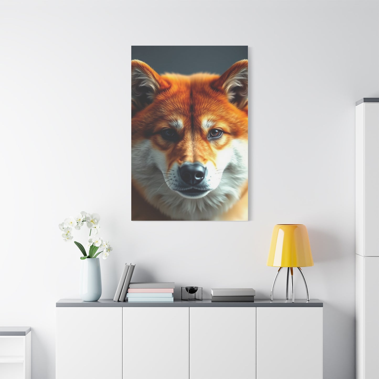 Supreme Shiba Inu Dog Art Beautiful Collection Wall Art & Canvas Print