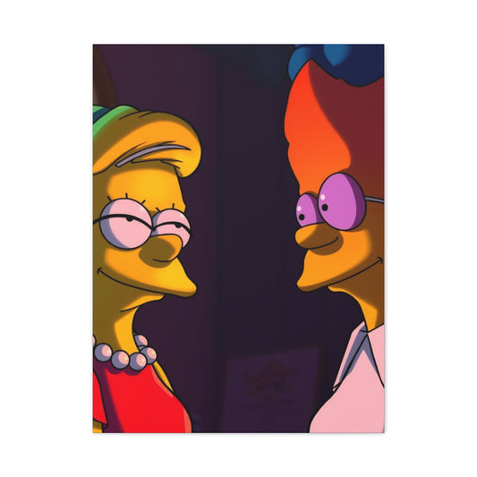 The Simpsons Art Canvas Art 1 Wall Art & Canvas Print