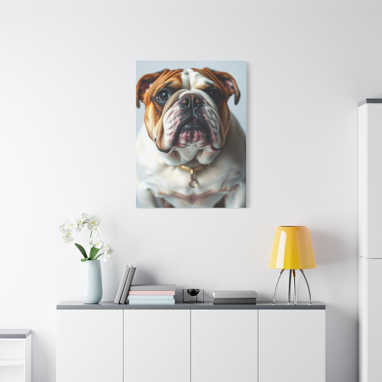 Supreme Bulldog Art Collection Wall Art & Canvas Print