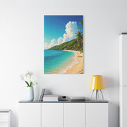 Sunlit Island Shore Retreat Wall Art & Canvas Prints