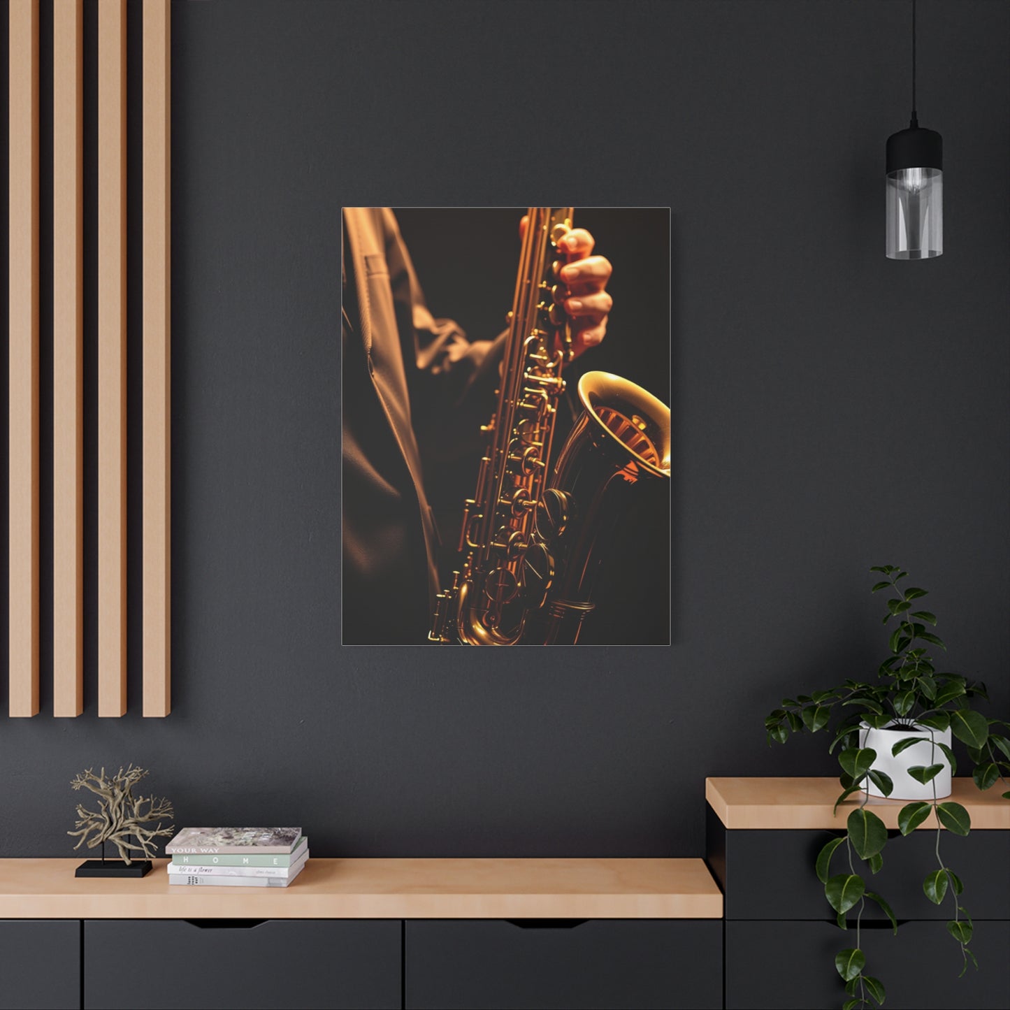 Saxophone Art Canvas Art 5 Wall Art & Canvas Print