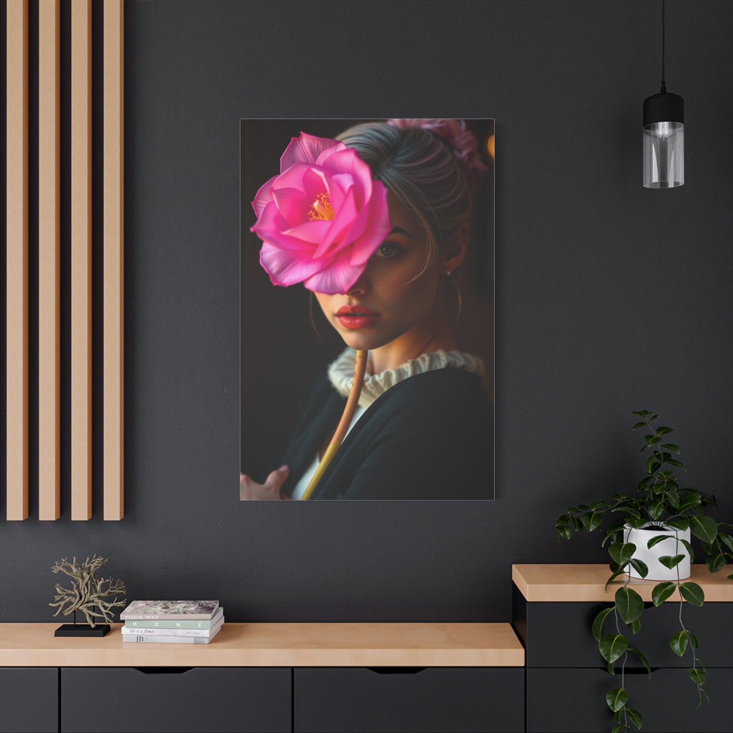 Fuchsia Opulence Canvas Display Wall Art & Canvas Print