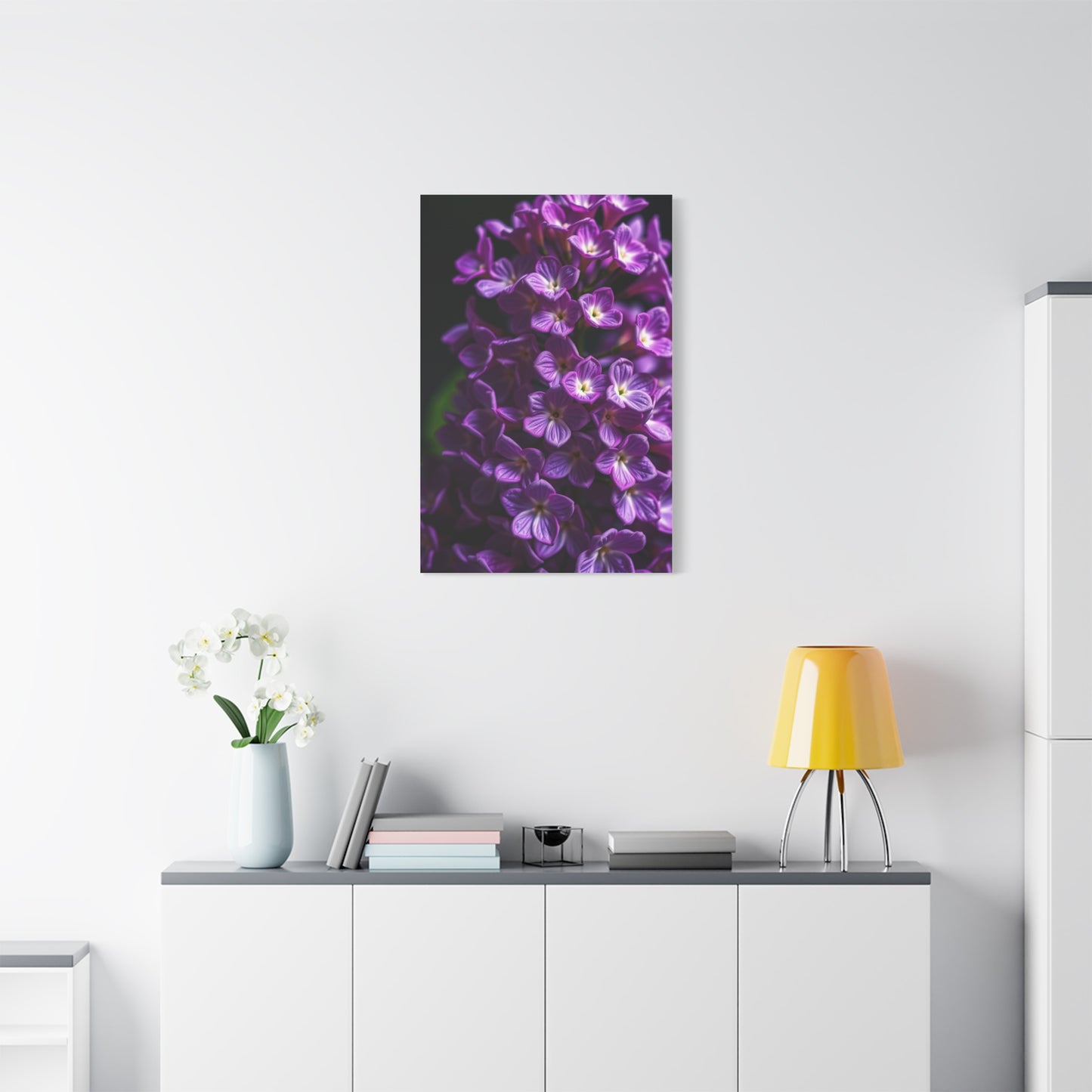 Masterpiece Lilac Flower Art Vision Wall Art & Canvas Print
