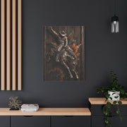 Rodeo Bronc Rider Metal Relief Panel Wall Art & Canvas Print