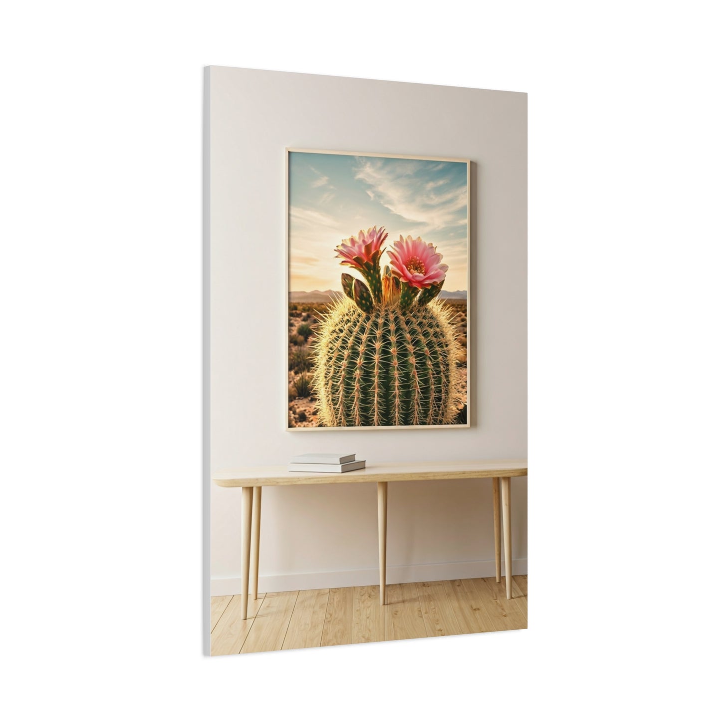 Barrel Cactus Desert Bloom Gallery Wall Art & Canvas Prints
