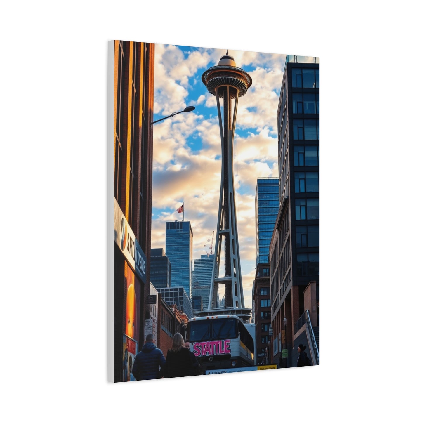 Seattle Art Supreme Canvas Wall Art & Canvas Print
