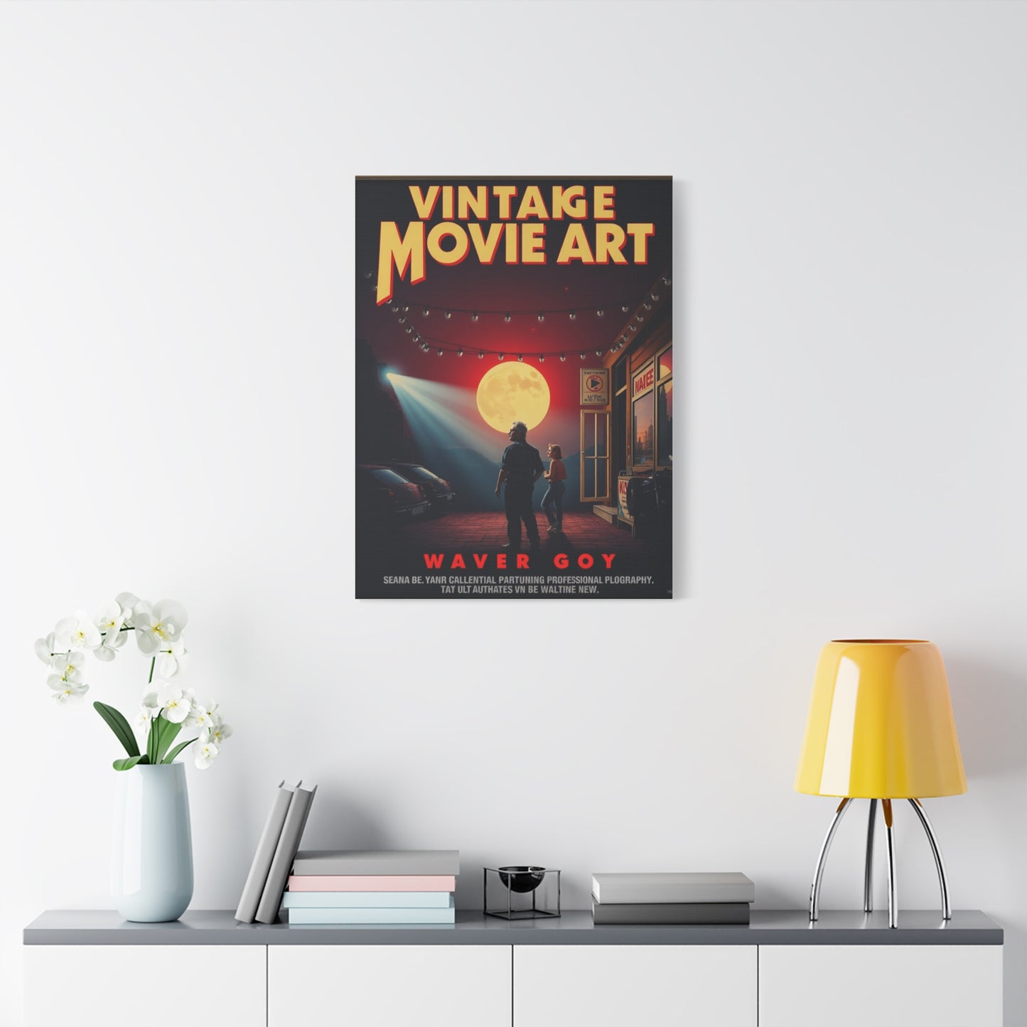 Supreme Vintage Movie Posters Art Beautiful Collection Wall Art & Canvas Print