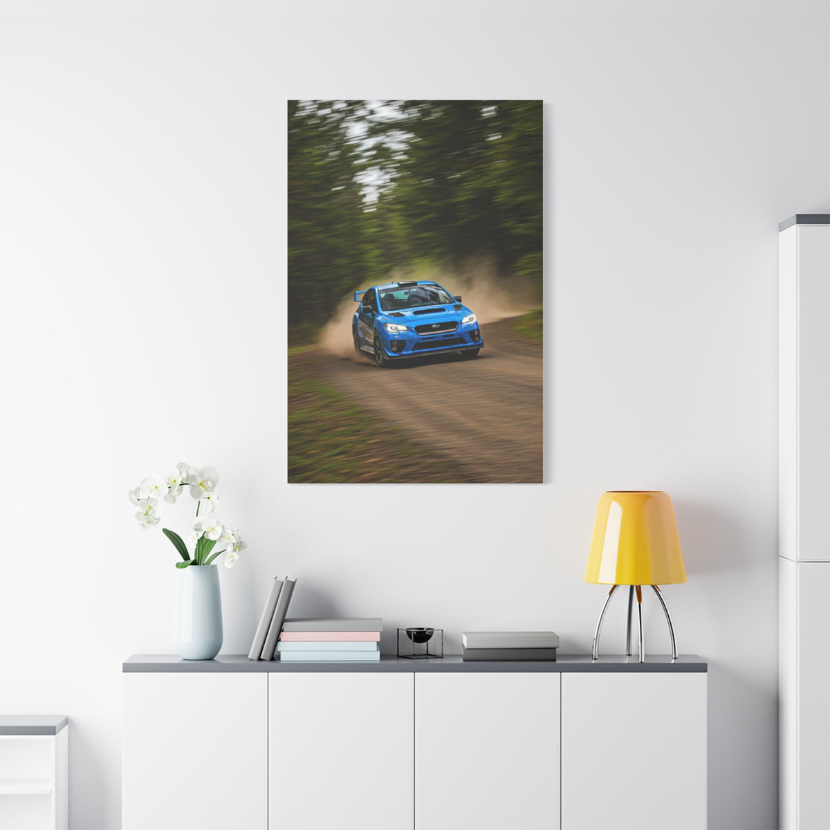 Subaru WRX STI Forest Rally Road Wall Art & Canvas Prints