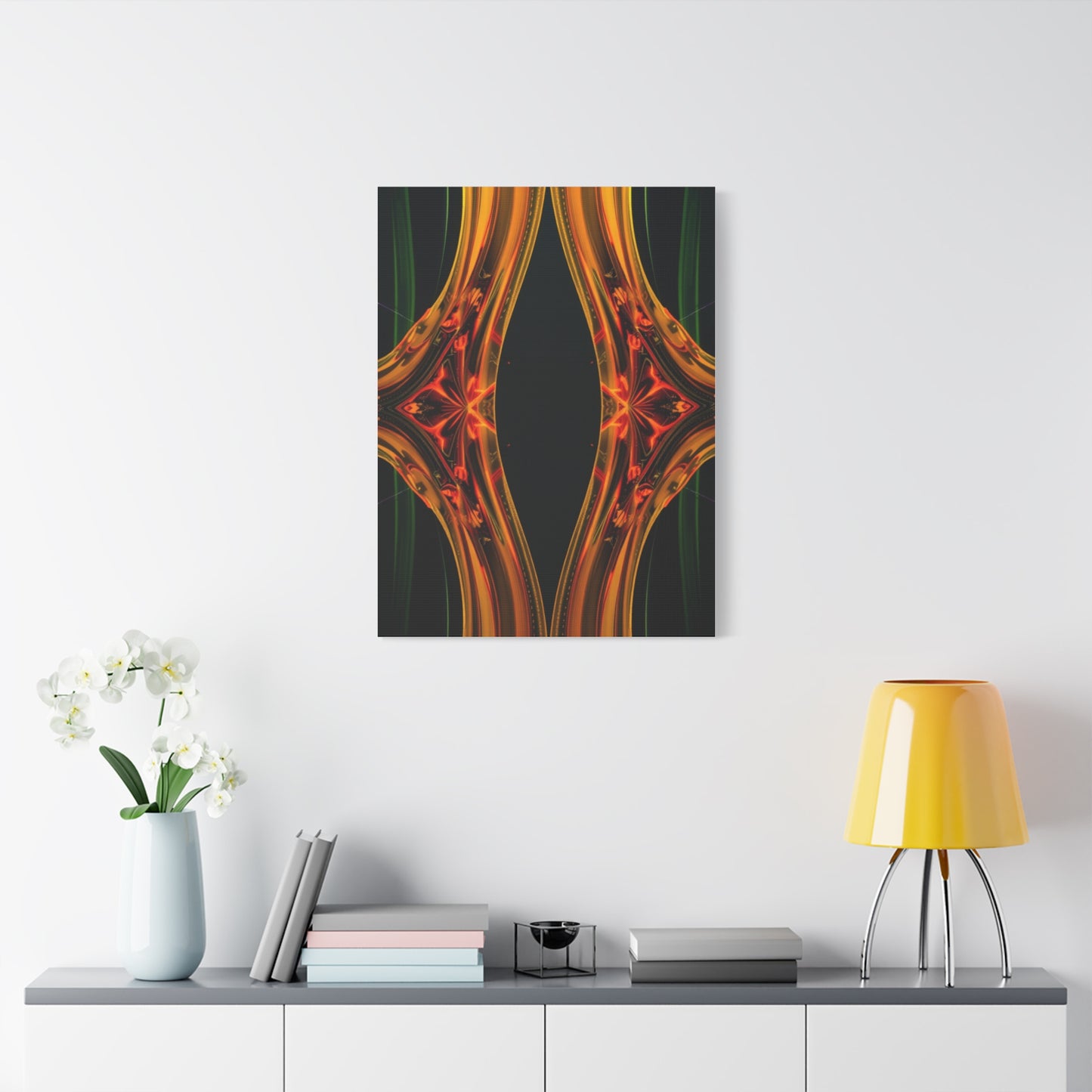 Symmetrical Abstract Shape & Patterns Art Supreme Gallery Wall Art & Canvas Print