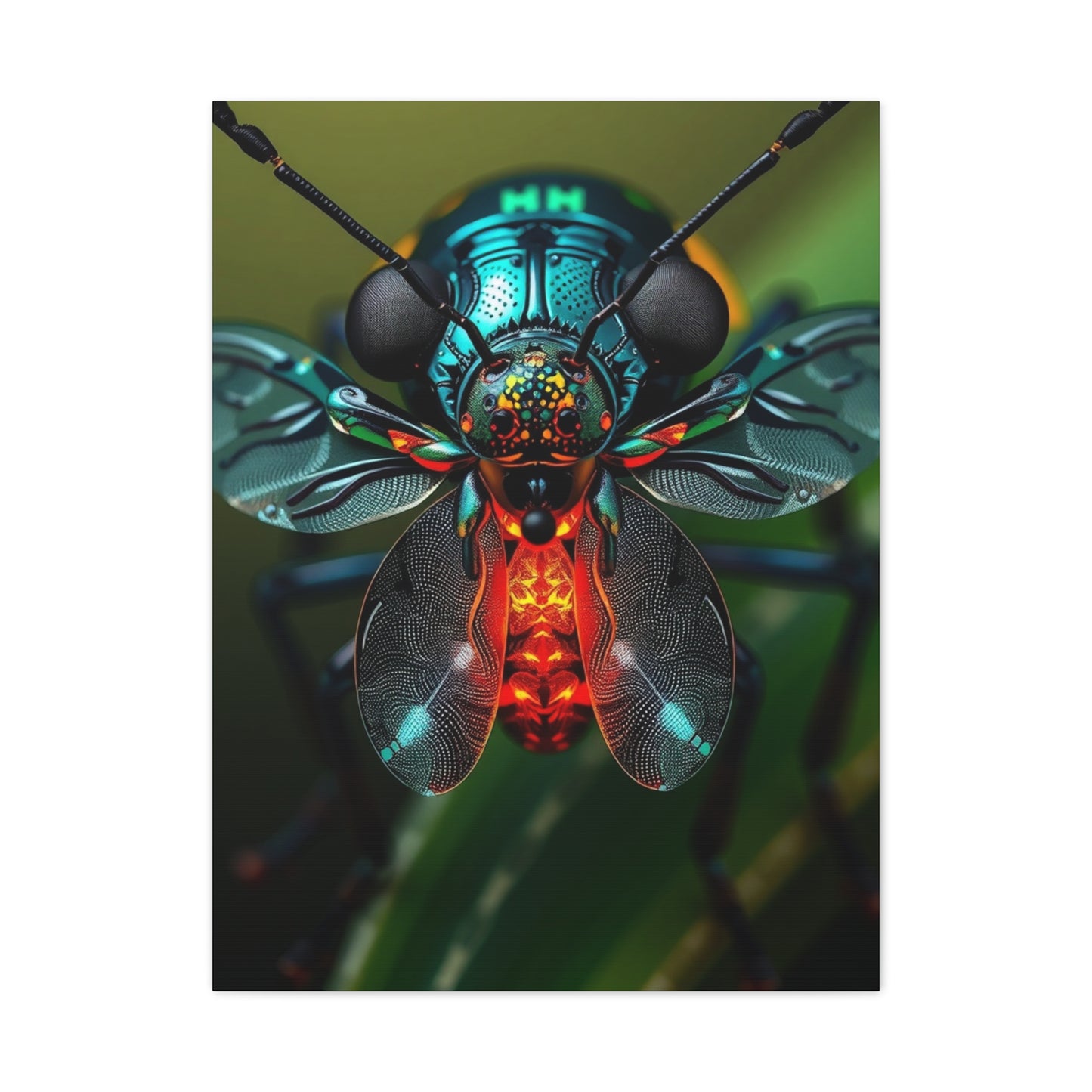 Firefly (Lighting Bug) Art Supreme Canvas Wall Art & Canvas Print